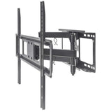 Manhattan Soporte Universal de Pared para TV, con Movimiento Completo, Básico Monitor Negro