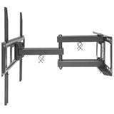 Manhattan Soporte Universal de Pared para TV, con Movimiento Completo, Básico Monitor Negro