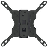 Manhattan Soporte de pared para TV/monitores (Inclinación y Giro 2 pivotes), pantallas 13"–42", Compatibilidad VESA: de 75x75 a 200x200 mm (verifique las dimensiones de los cuatro orificios de montaje traseros), carga máxima 20 kg Monitor Negro