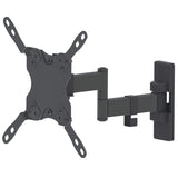 Manhattan Soporte de pared para TV/monitores (Articulado), pantallas 13"–42", Compatibilidad VESA: de 75x75 a
