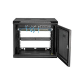 StarTech.com Armario Rack de Pared para Servidores 9U 19"4 Columnas y Estante 1U - Rack de Servidores de Montaje en