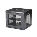 StarTech.com Armario Rack de Pared para Servidores 9U 19"4 Columnas y Estante 1U - Rack de Servidores de Montaje en