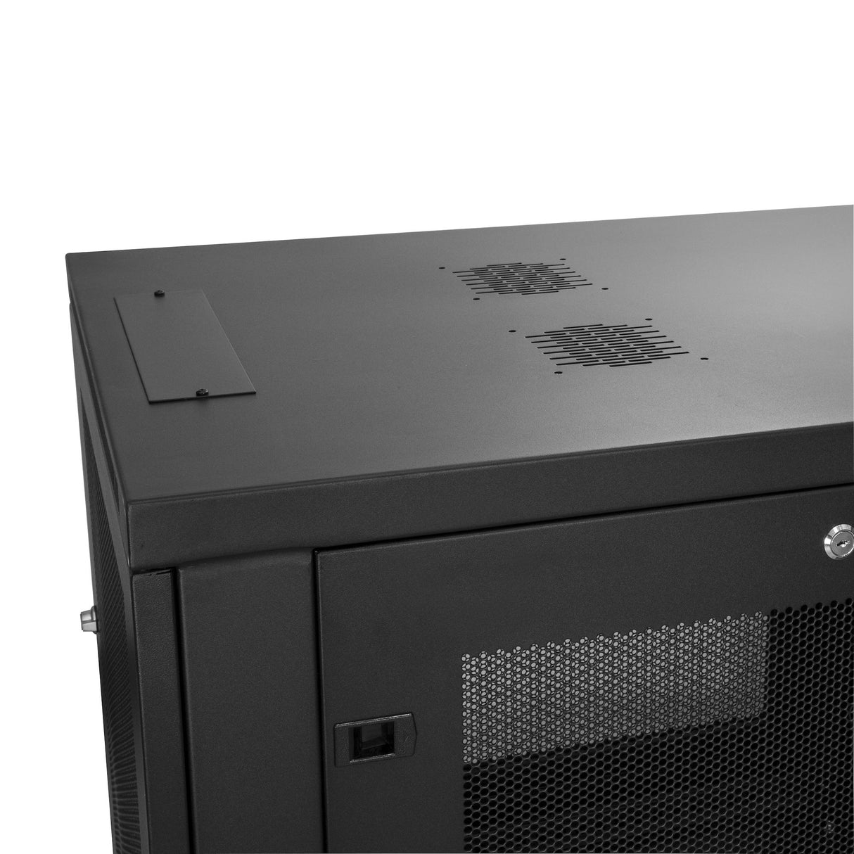 StarTech.com Armario Rack de Pared para Servidores 6U 19" 2 Columnas y Estante 1U - Rack de Servidores de Montaje en Pared - Rack Ventilado para Equipo de Red Rack 6U Bastidor de pared 90 kg Negro