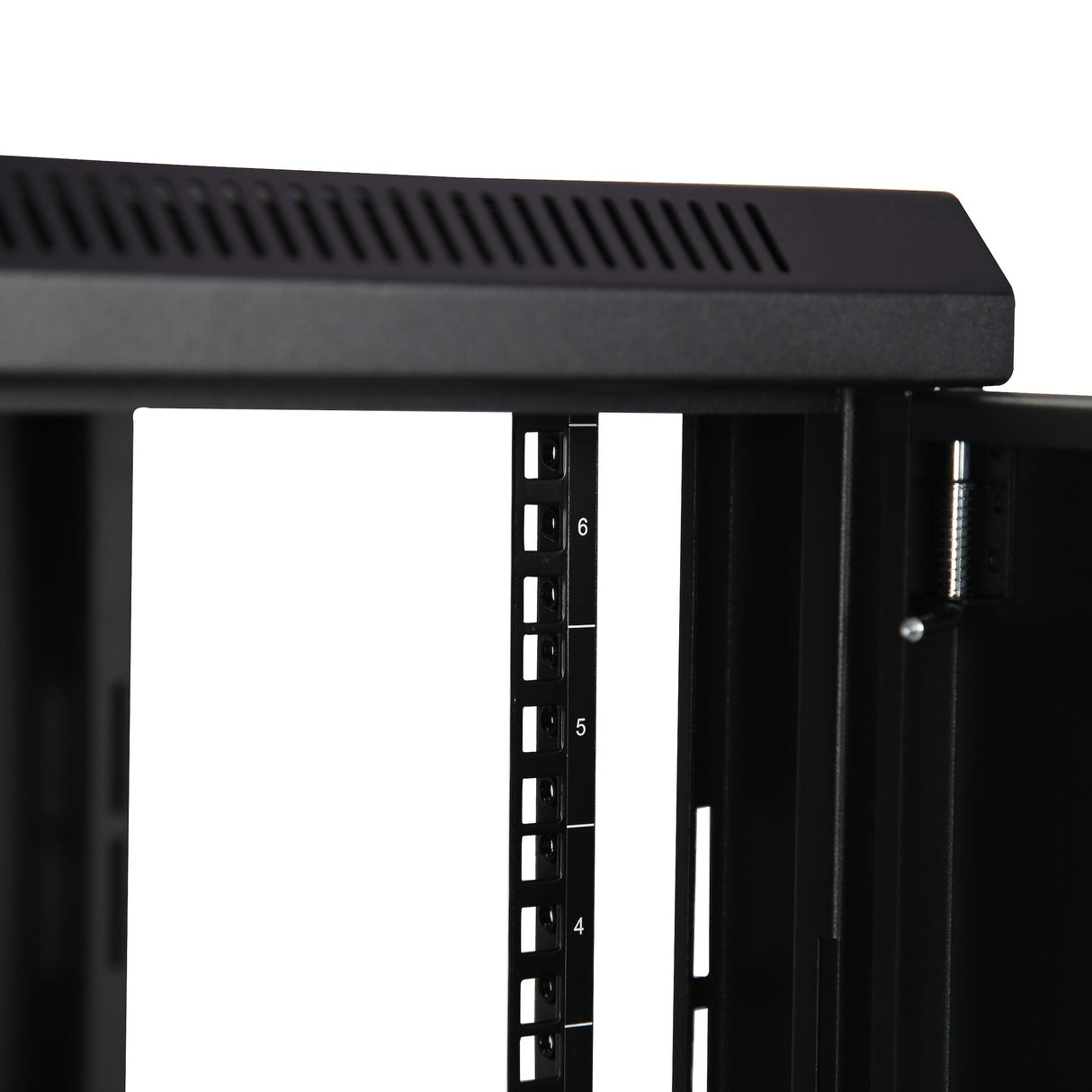StarTech.com Armario Rack de Pared para Servidores 6U 19" 2 Columnas y Estante 1U - Rack de Servidores de Montaje en Pared - Rack Ventilado para Equipo de Red Rack 6U Bastidor de pared 90 kg Negro