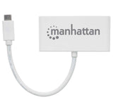 Manhattan Hub de 3 puertos USB 3.2 Gen 1 con Power Delivery, MAN-163552