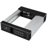 StarTech.com Bahía de Intercambio en Caliente sin Bandeja - de 5,25 Pulgadas a 3,5" - Bahía Removible de Disco Duro