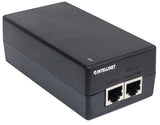 Intellinet Injecteur Ultra PoE+ Gigabit, 1 port 60 W, conforme IEEE 802.3bt et 802.3at/af, boîtier plastique, Alimentati