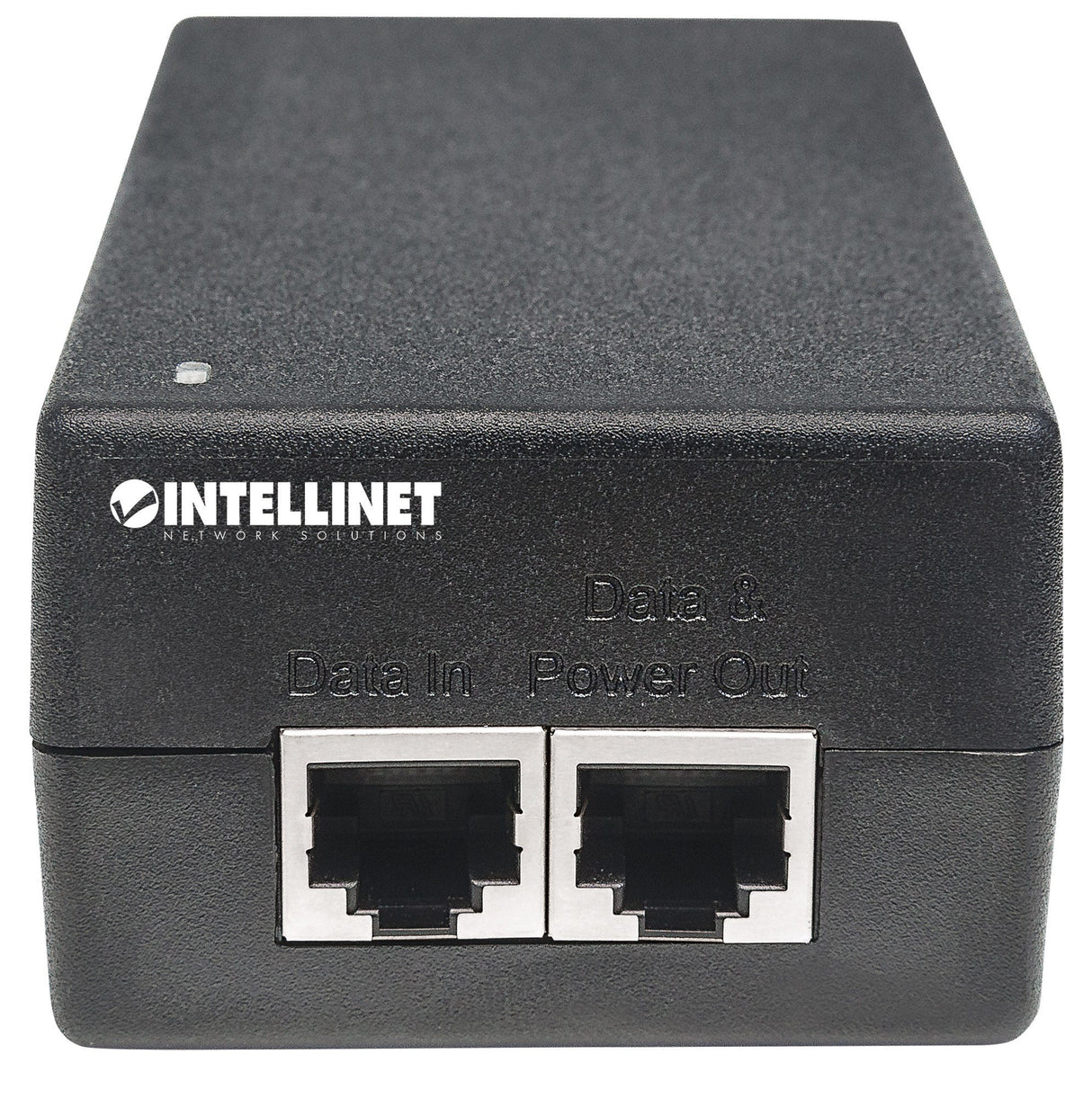 Intellinet Injecteur Ultra PoE+ Gigabit, 1 port 60 W, conforme IEEE 802.3bt et 802.3at/af, boîtier plastique, Alimentati