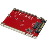 StarTech.com Tarjeta Adaptador PCI Express M.2 a U.2 SFF8639 para SSD NVMe M.2 - Conversor para SSD M.2 - Tarjeta Anfitr