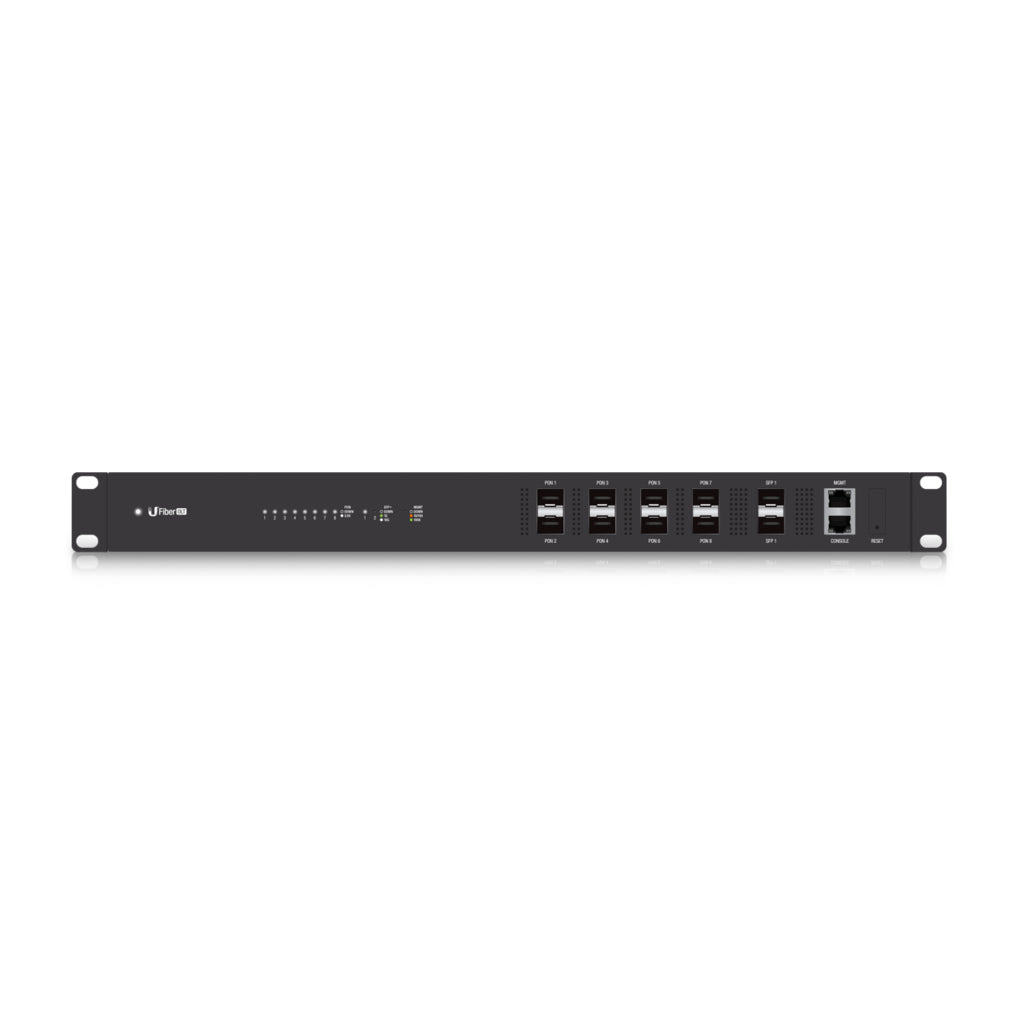 Ubiquiti U Fiber, OLT Gestionado 1U Negro, Montaje en rack, UF-OLT | Dispositivo de redes