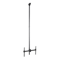 StarTech.com Soporte de Techo para TV - Soporte Universal de Cielo Raso para TV con Mástil Telescópico Largo Ajustable - Soporte VESA para Pantallas de 32" a 75" - Giro e Inclinación Monitor