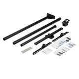 StarTech.com Soporte de Techo para TV - Soporte Universal de Cielo Raso para TV con Mástil Telescópico Largo Ajustable - Soporte VESA para Pantallas de 32" a 75" - Giro e Inclinación Monitor