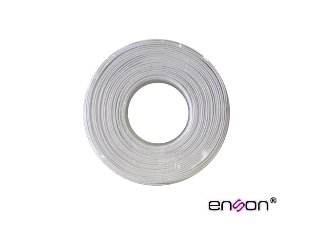 Enson 32201W305 cable de señal 305 m Blanco, Multi-Wire 22 AWG, Cobre, 1 pieza(s)