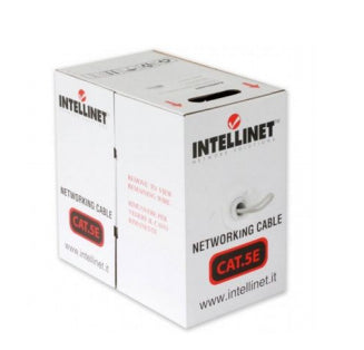 BOBINA INT CAT 5E CCA UTP 305M MULTIFILAR GRIS COBRE CON ALUMINIO