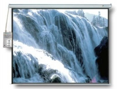 Multimedia Screens MSE-365 pantalla de proyección 5.18 m (204") 1:1, Motorizado, Blanco mate