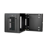 StarTech.com Armario Rack de Pared para Servidores 12U 19" 4 Columnas y Estante 1U - Rack de Servidores de Montaje 