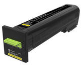 Lexmark 72K4XY0 cartucho de tóner 1 pieza(s) Original Amarillo