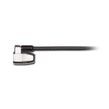 Kensington Candado con llave ClickSafe 2.0 para ranuras tipo "wedge" Cable antirrobo Negro, Plata Portátil 210
