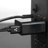 Vorago CARGADOR PARA AUTO AU-305-BK TIPO C PD 20W Y USB A QUICK CHARGE 3.0 NEGRO - Universal Carga rápida