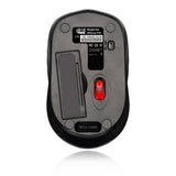 Adesso iMouse S50 ratón Viajes Ambidextro RF inalámbrico Óptico 1200 DPI