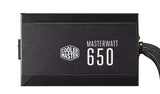 Fuente de Poder Cooler Master MasterWatt 650W ATX 12V 80 Plus Bronze Semi Modular 20+4 pin Fan 120mm Negro