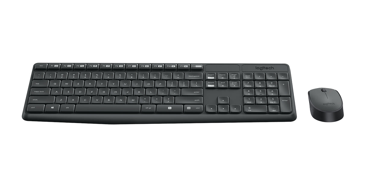 Logitech MK235 Teclado Oficina Inalámbrico RF inalámbrico Español