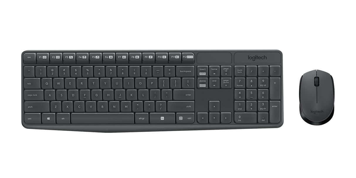Logitech MK235 Teclado Oficina Inalámbrico RF inalámbrico Español