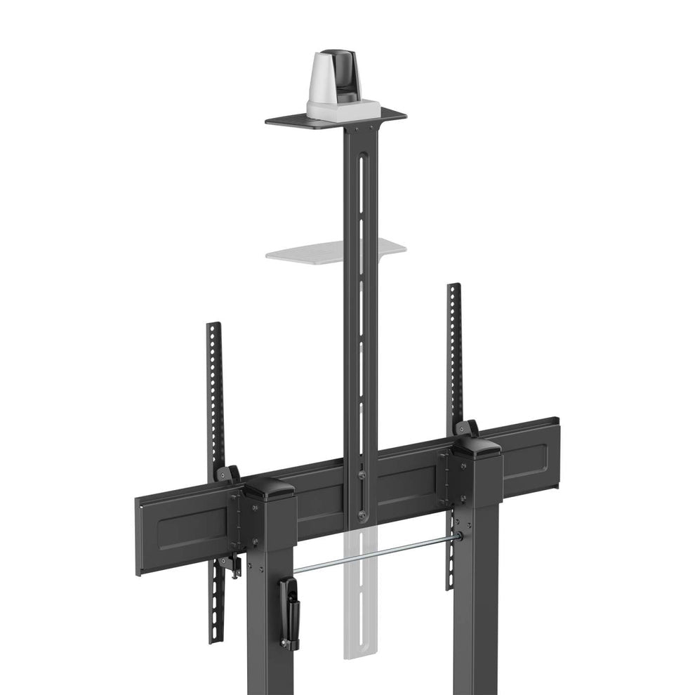 Soporte TV tipo carro 120kg, 60" a 120",