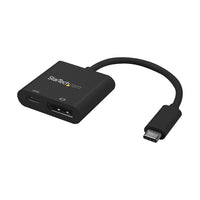 StarTech.com Adaptador USB C a DisplayPort con Entrega de Alimentación - 4K 60Hz HBR2 - Conversor USB Tipo C a Monitor D