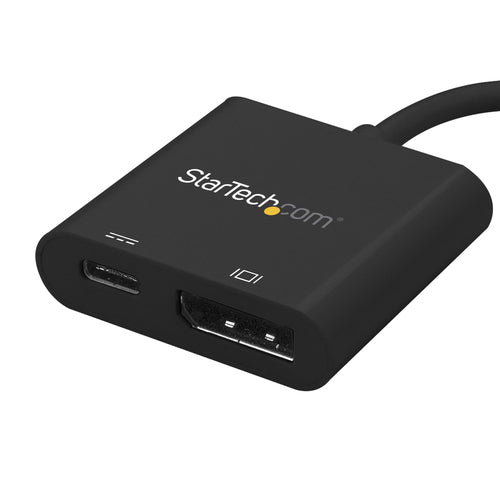 StarTech.com Adaptador USB C a DisplayPort con Entrega de Alimentación - 4K 60Hz HBR2 - Conversor USB Tipo C a Monitor D