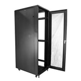 StarTech.com Rack Armario de Equipos de 4 Columnas 42U - Profundidad de 36in - Rack Armario de 19 Pulgadas con Ruedas - 
