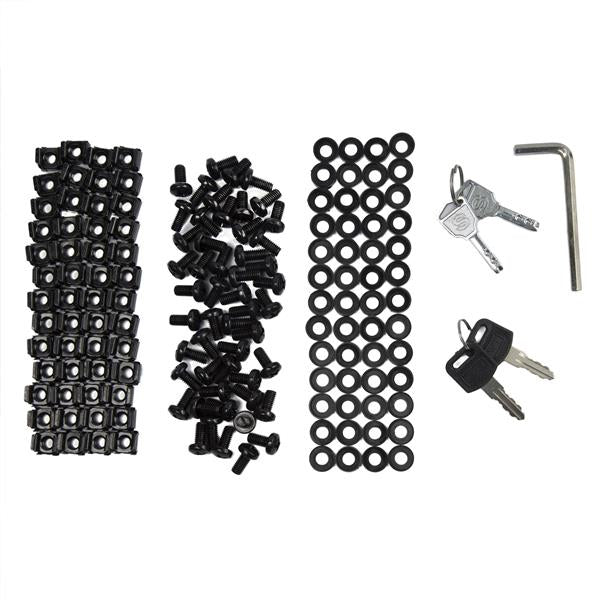 StarTech.com Rack Armario de Equipos de 4 Columnas 42U - Profundidad de 36in - Rack Armario de 19 Pulgadas con Ruedas -