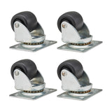 Tripp Lite SRCASTER Juego de ruedecitas SmartRack, paquete de 4 Accesorios para rack Negro 249,5 kg 2,72 kg