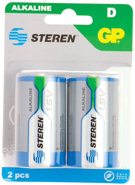 Steren BAT-D2 pila doméstica Batería de un solo uso D Alcalino