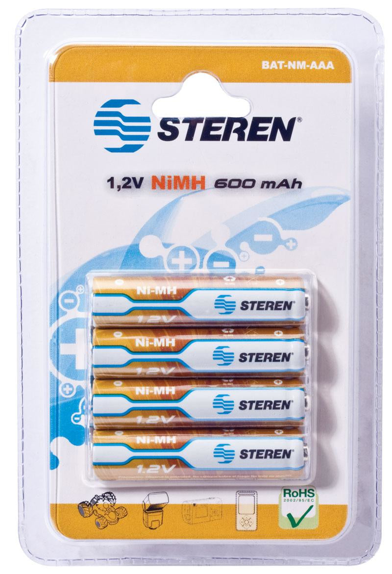 Steren BAT-NM-AAA pila doméstica Batería recargable Níquel-metal hidruro (NiMH)