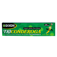 Lapiz DIXON triconderoga 2 triangular madera caja c/12 lapices