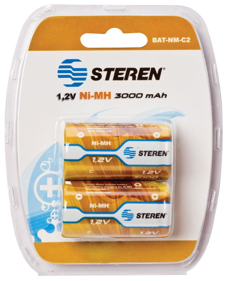 Steren BAT-NM-C2 pila doméstica C Níquel-metal hidruro (NiMH)