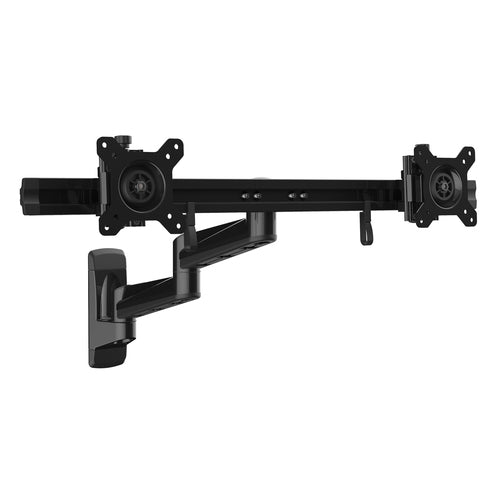 StarTech.com Brazo para Dos Monitores de Instalación en Pared - Soporte Ergonómico Articulado VESA x2 Monitores de 24&qu