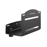 StarTech.com Soporte Ajustable de CPU para Pared - Base Ajustable de Ordenador para Pared - Bracket de Montaje para Ordenador soportes para cpu Universal 10 kg Negro Acero