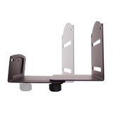 StarTech.com Soporte Ajustable de CPU para Pared - Base Ajustable de Ordenador para Pared - Bracket de Montaje para Ordenador soportes para cpu Universal 10 kg Negro Acero