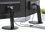 StarTech.com Adaptador Thunderbolt a HDMI 2.0 Doble - Conversor Thunderbolt a HDMI Doble de 4K 60Hz - Adaptador de Vídeo