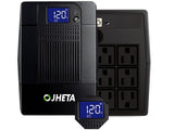 Jheta NEO LCD 900 sistema de alimentación ininterrumpida (UPS) En espera (Fuera de línea) 0.9 kVA 480 W, 120 V