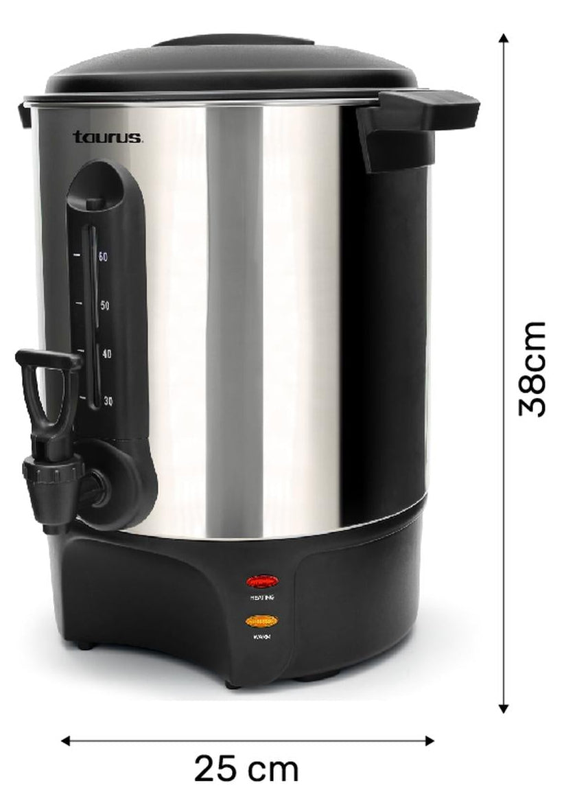 Taurus COFFEE STATION 60 Manual Tipo de producto 9.5 L, De café molido, 1500 W, Negro
