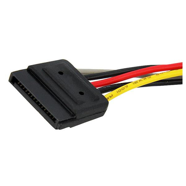 StarTech.com Cable Adaptador Bifurcador Divisor Splitter de Alimentación SATA de 0,15m - 2x Hembra Cable 0,15 m SATA de 15 pines 2 x SATA de 15 pines Macho