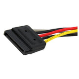 StarTech.com Cable Adaptador Bifurcador Divisor Splitter de Alimentación SATA de 0,15m - 2x Hembra Cable 0,15 m SATA de 15 pines 2 x SATA de 15 pines Macho