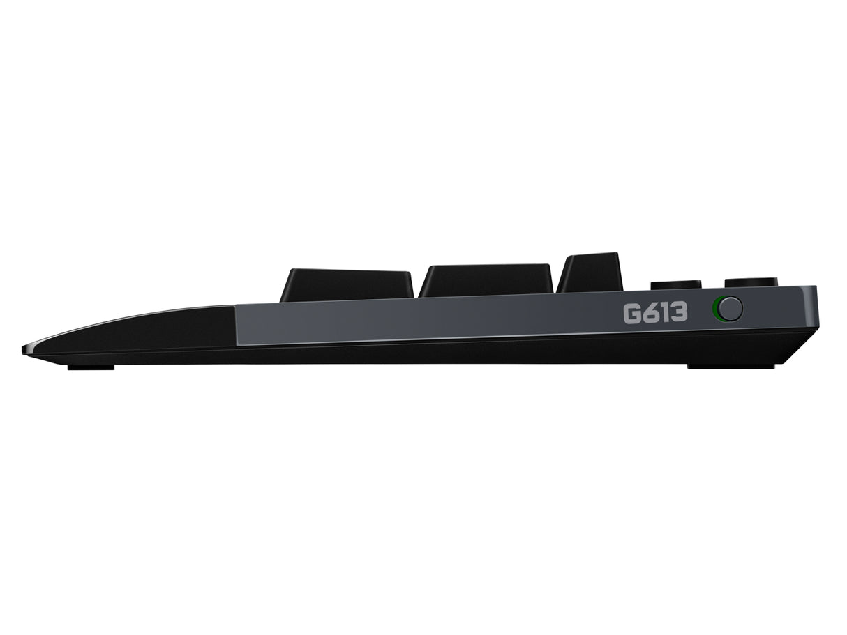 Logitech G 920-008387 teclado Juego RF inalámbrico + bluetooth Inglés Negro, Tamaño completo (100%), Interruptor mecánic