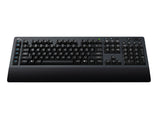 Logitech G 920-008387 teclado Juego RF inalámbrico + bluetooth Inglés Negro, Tamaño completo (100%), Interruptor mecánic