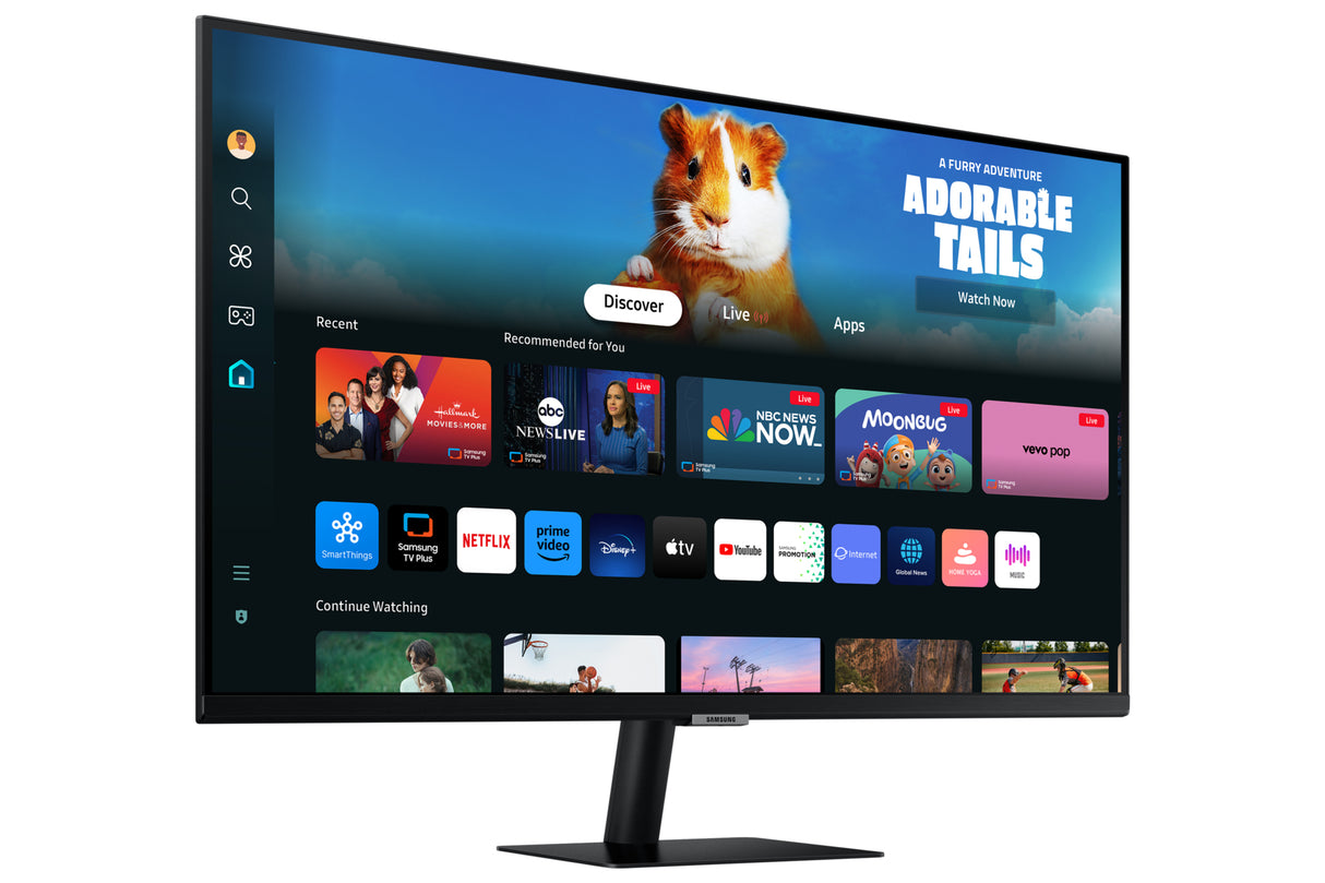 Samsung Smart Monitor LS27DM500ELXZX Monitor 68,6 cm (27") 1920 x 1080 Pixeles Full HD LED Wifi Negro