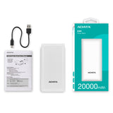 ADATA C20 Baterías externas 3 Blanco USB