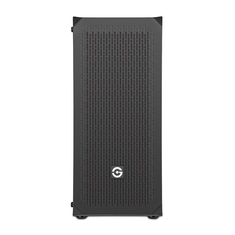 Getttech Gaming Gabinete GCM-ASGX1-01BK, Diseño Moderno, Ventilación Eficiente, Soporte ATX